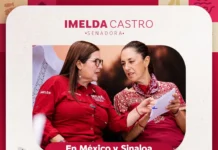 Imelda Castro Castro destaca respaldo ciudadano a Claudia Sheinbaum tras alcanzar 72% de aprobación imalda castro castro gobernadora