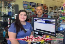 Jesús Manuel Galaviz Leyva recorre el ejido Baroten y escucha las necesidades de comerciantes y familias