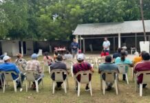 Jesús Manuel Galaviz Leyva recorre hogares y visita liderazgos en Charay, El Fuerte, Sinaloa.